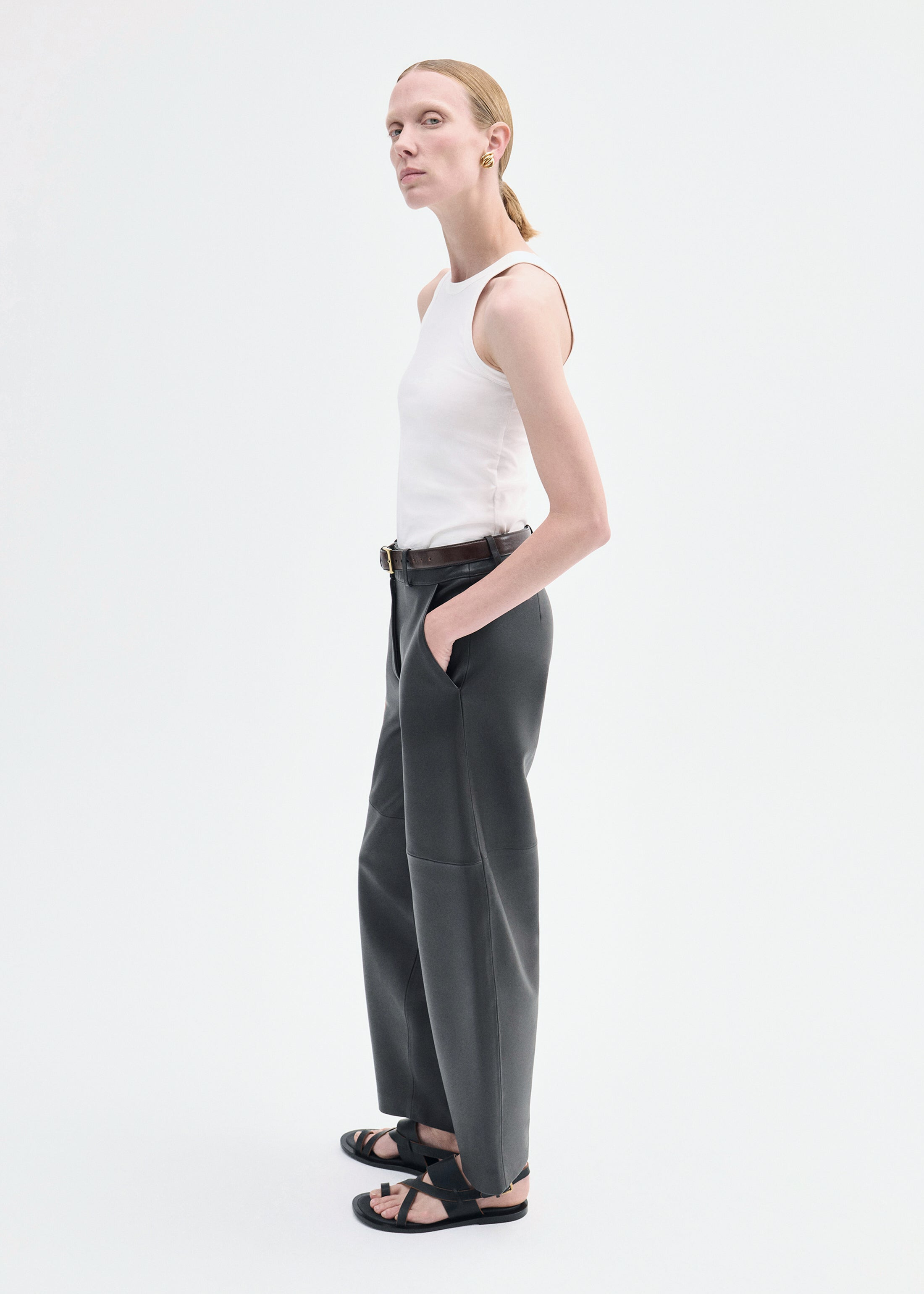 Sporty Tank in Cotton Jersey - 4