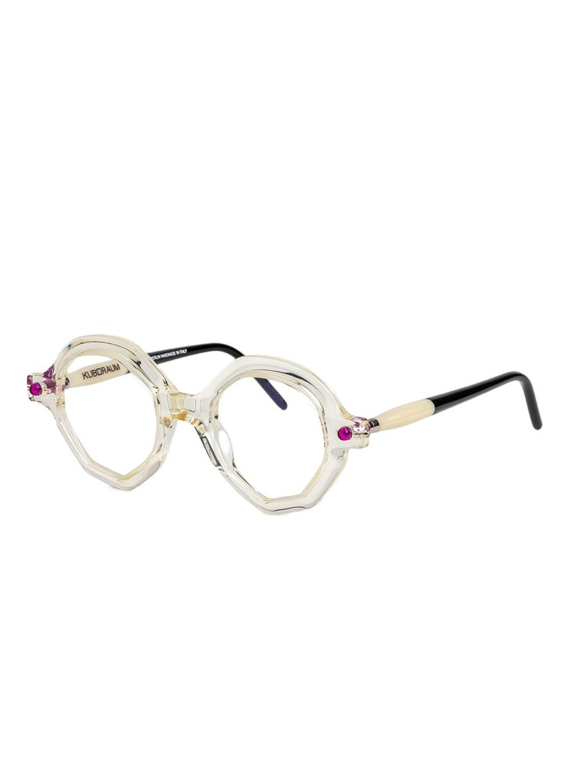 Kuboraum P18 abstract-frame glasses outlook