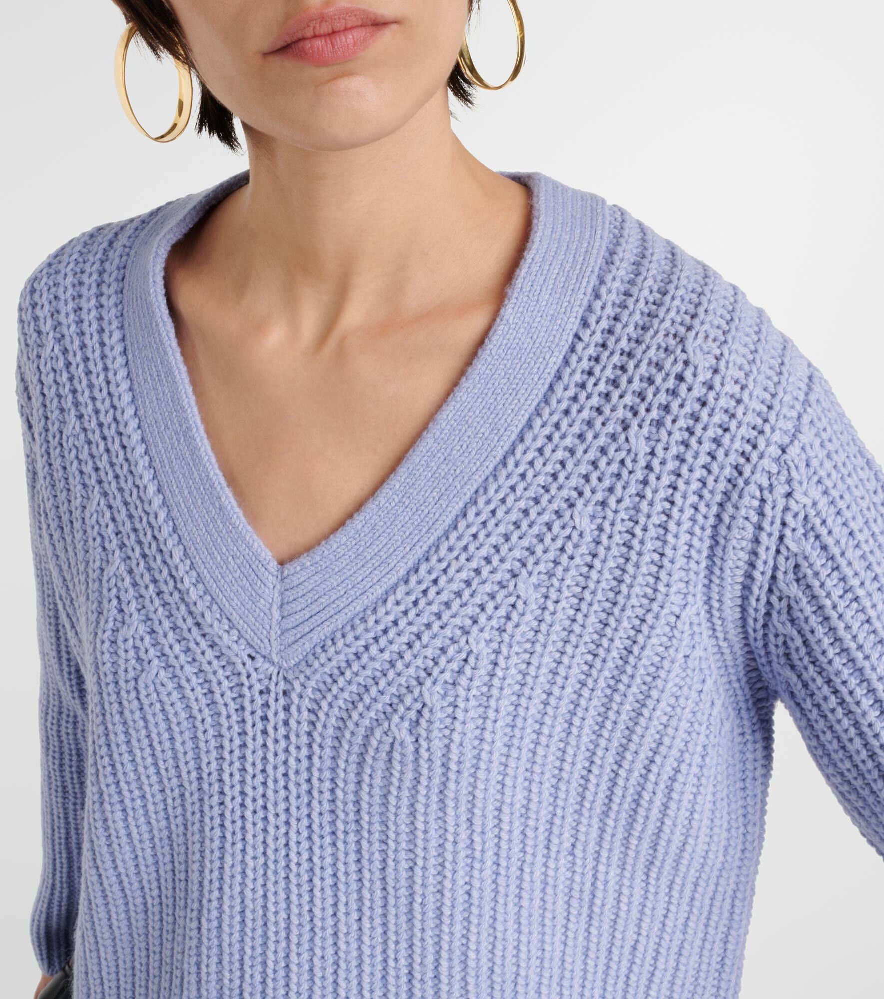 Ribbed-knit sweater - 5