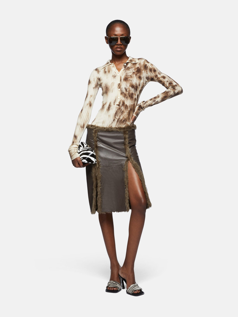 THE ATTICO WHITE SWEATER outlook
