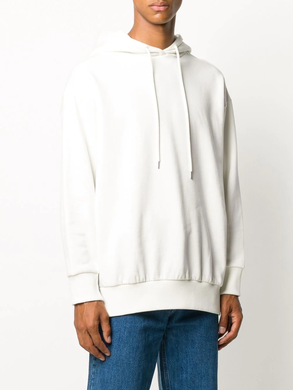 logo-tape regular-fit hoodie - 3