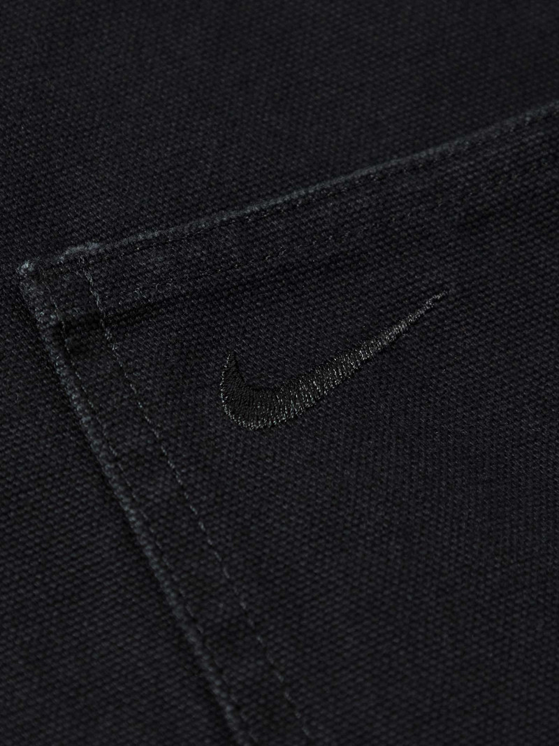 Life Logo-Embroidered Cotton-Canvas Chore Jacket 5