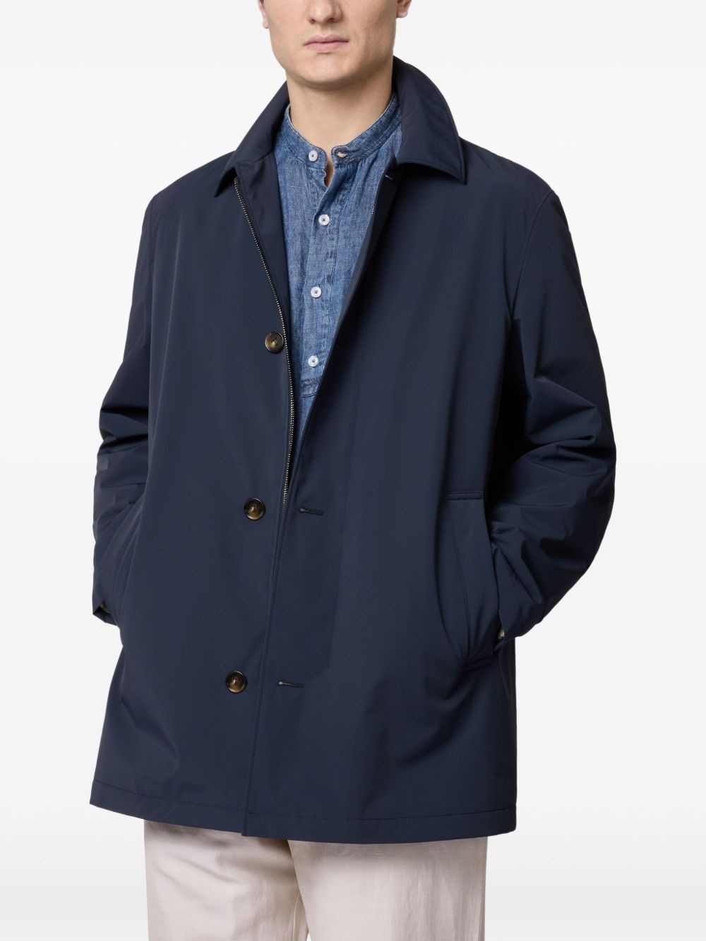 single-breasted light jacket - 2