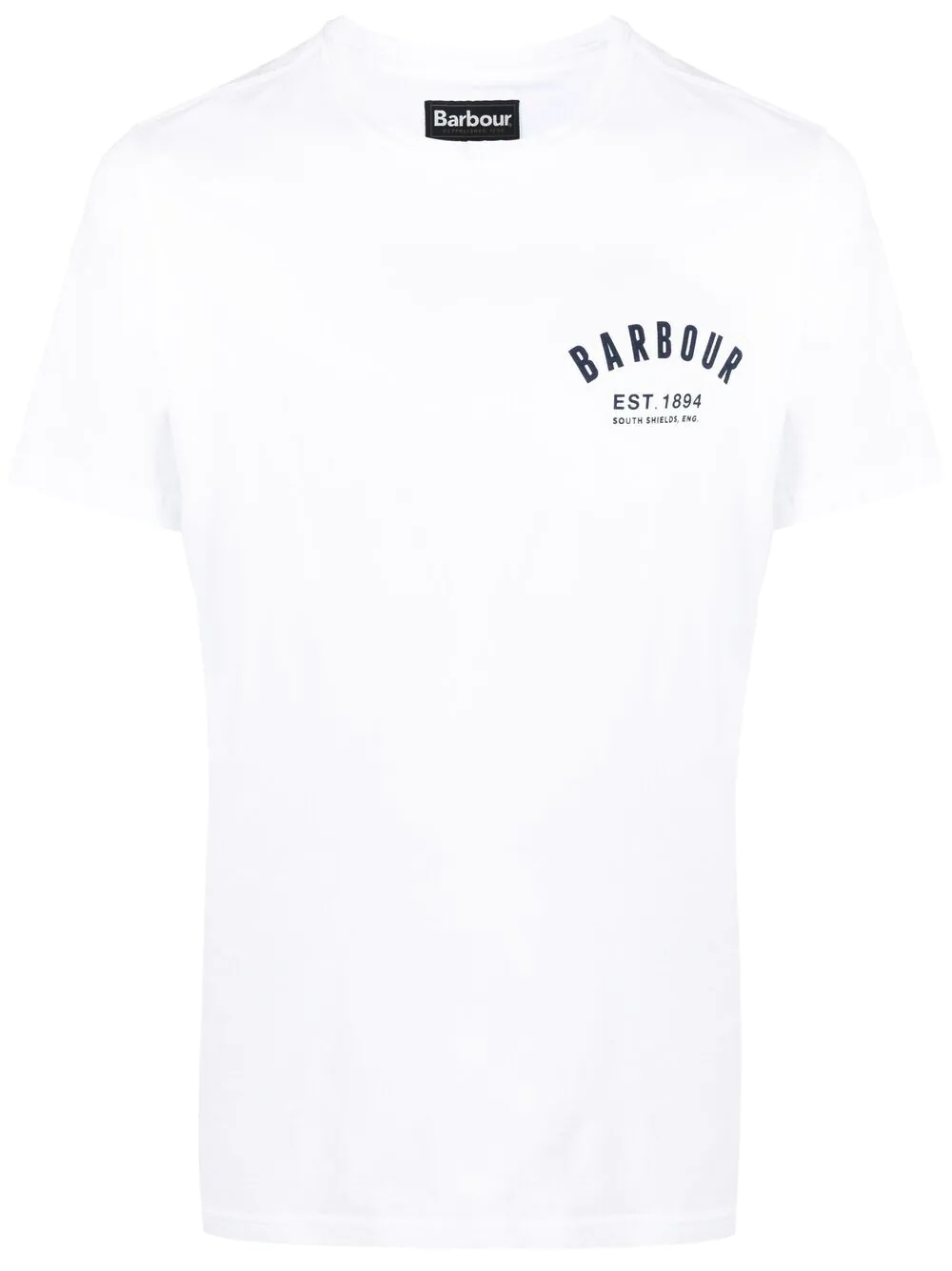 logo-print short-sleeved T-shirt - 1