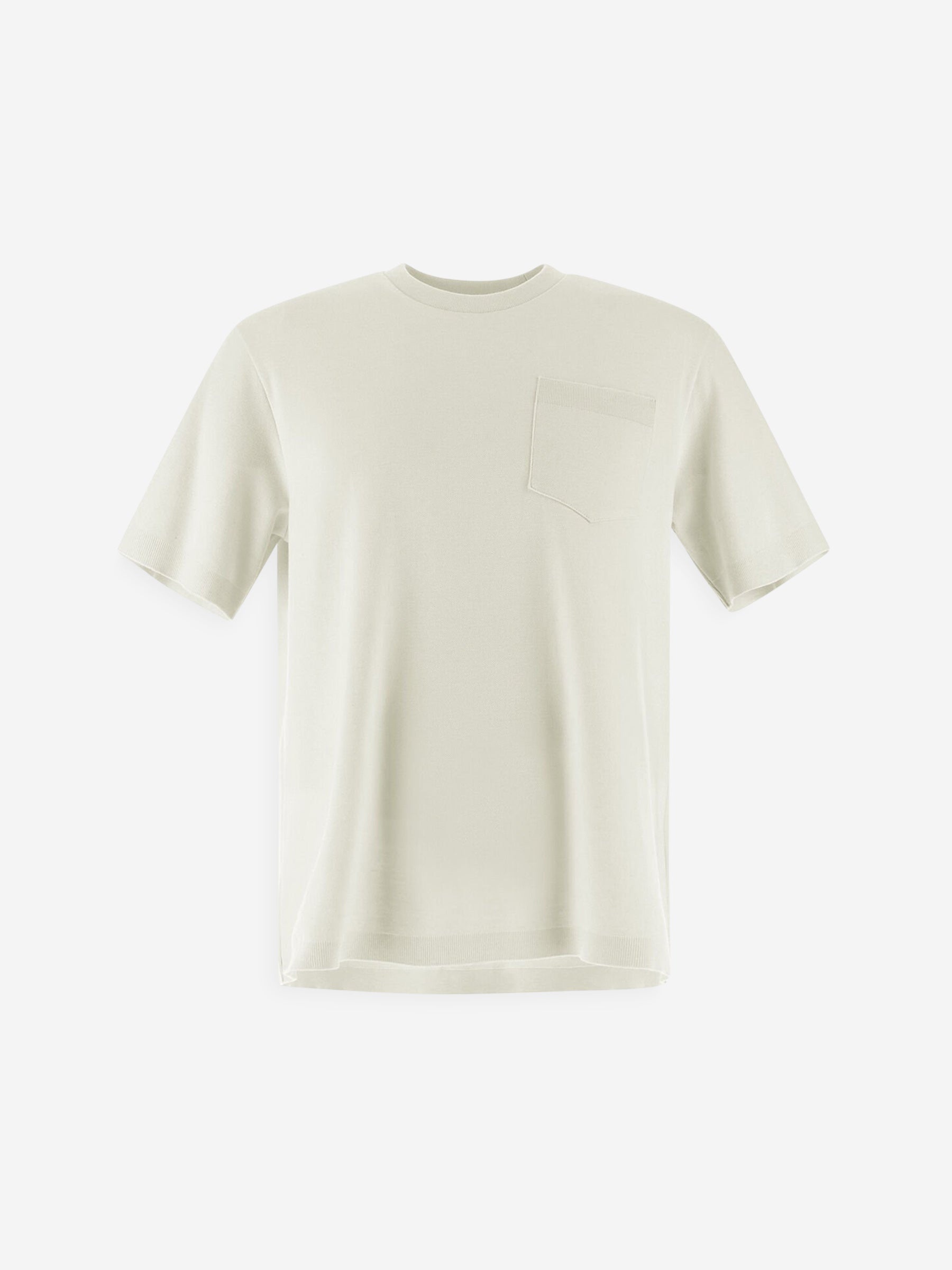 PLAIN COTTON T-SHIRT - 1