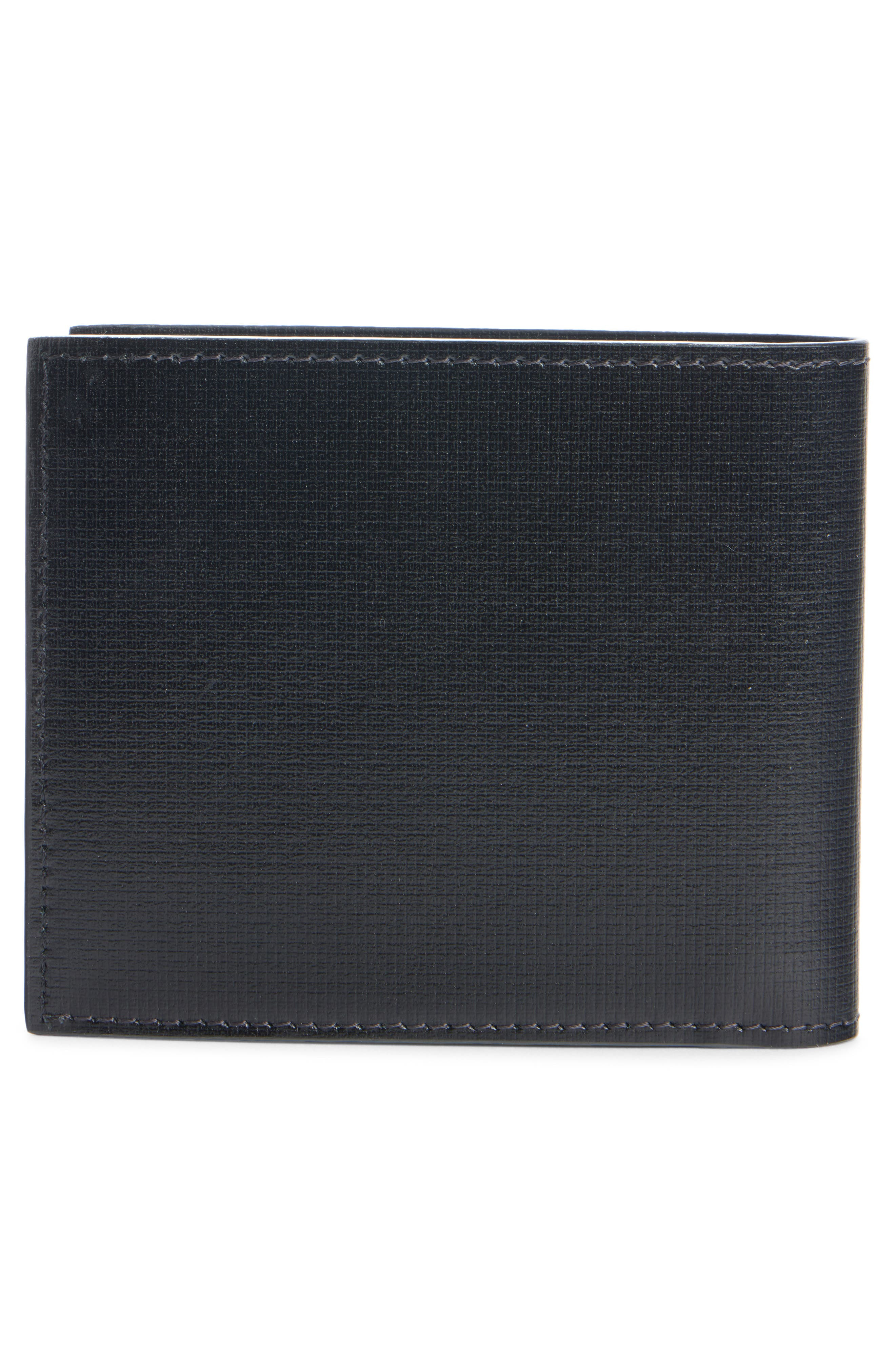 Givenchy 4G Logo Embossed Leather Bifold Wallet in Black at Nordstrom - 2