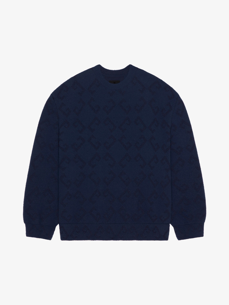 SWEATER IN MONOGRAM 72 JACQUARD - 1