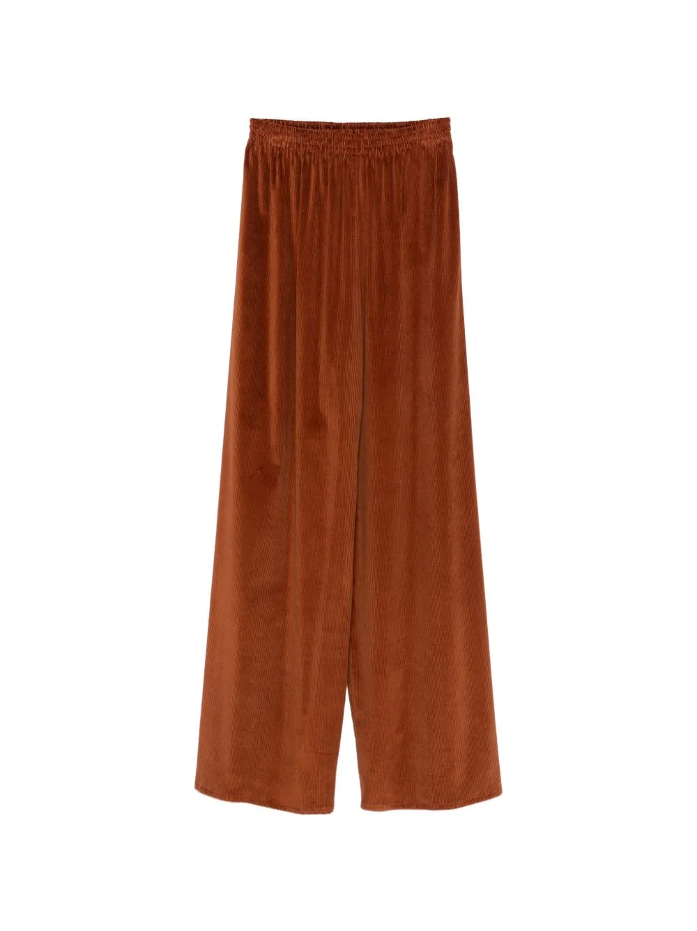 corduroy wide-leg trousers - 1