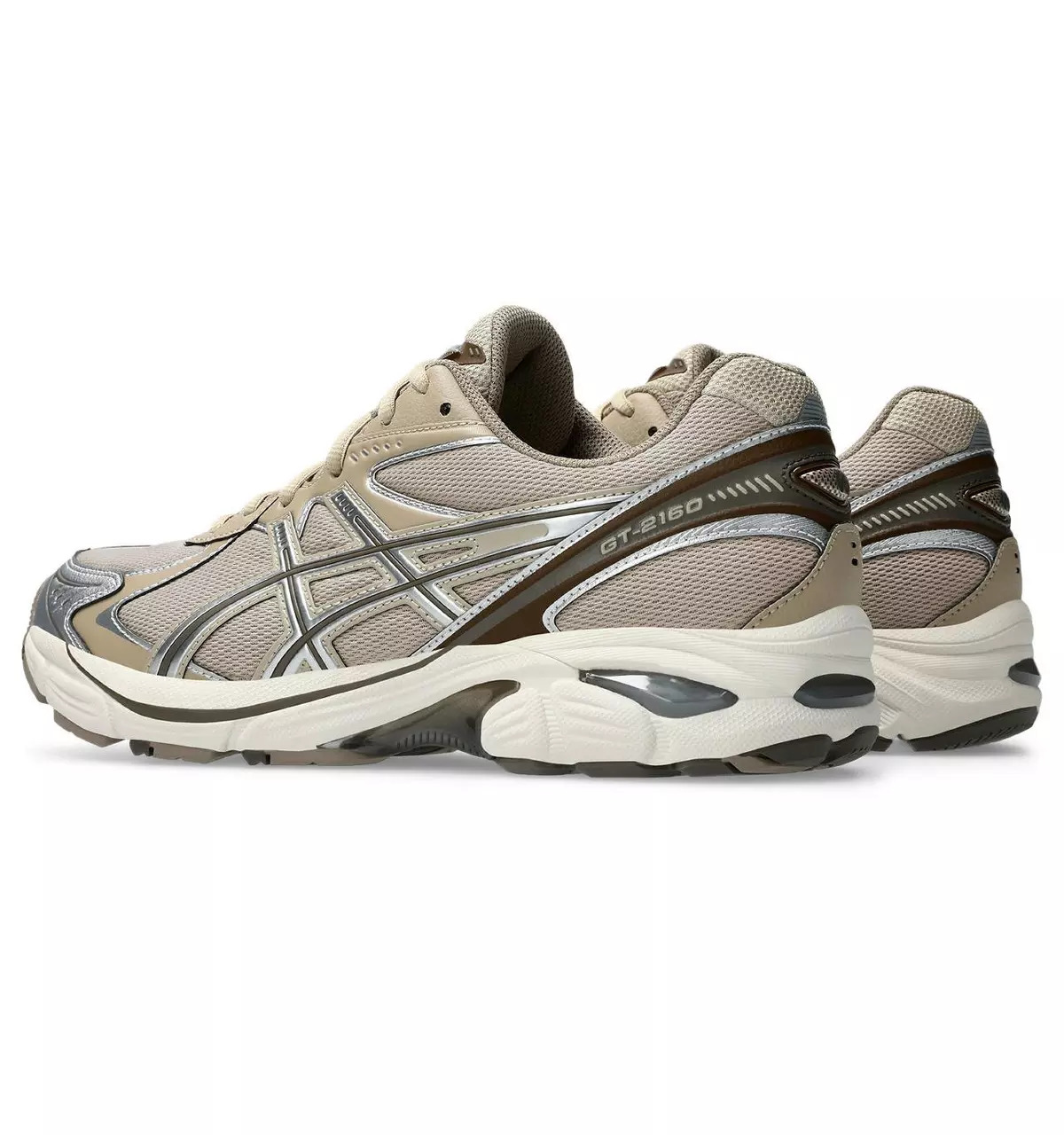 ASICS GT-2160 "Feather Grey/Brown Storm" Unisex Shoe - 6