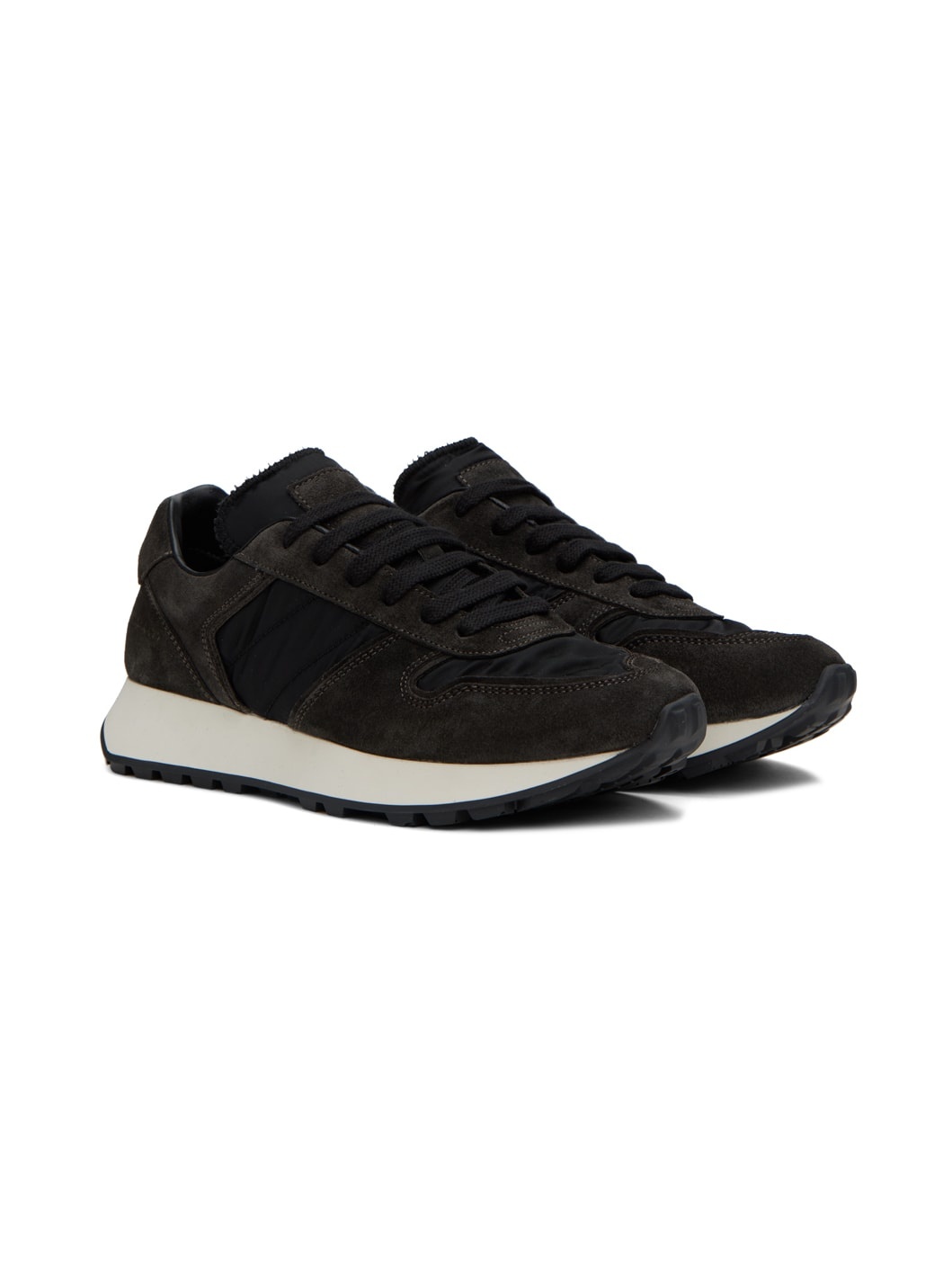 Gray Track 76 Sneakers - 4