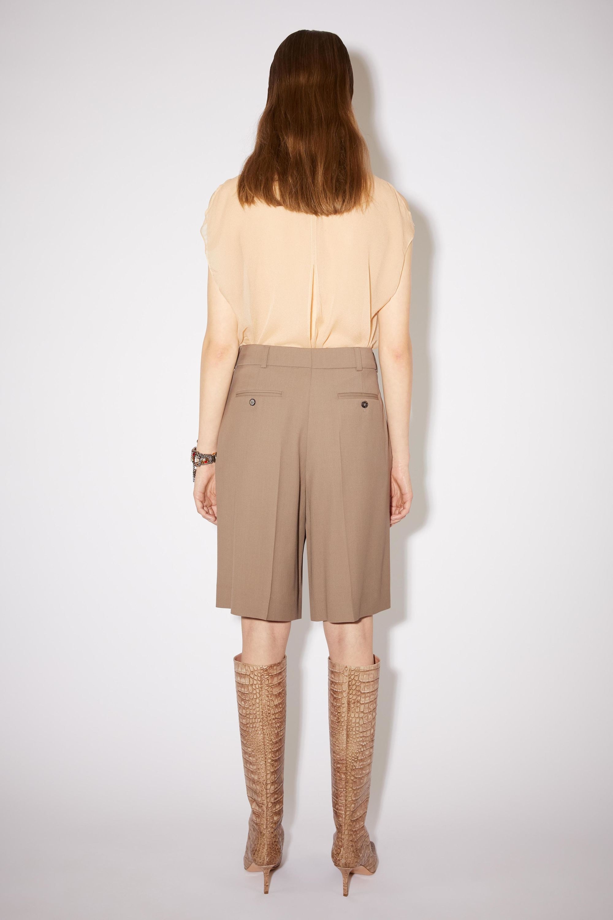 Tailored shorts - Taupe grey - 3