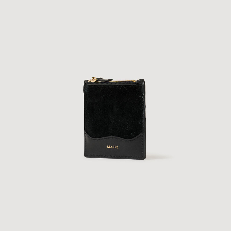LEATHER AND SUEDE CARDHOLDER 4
