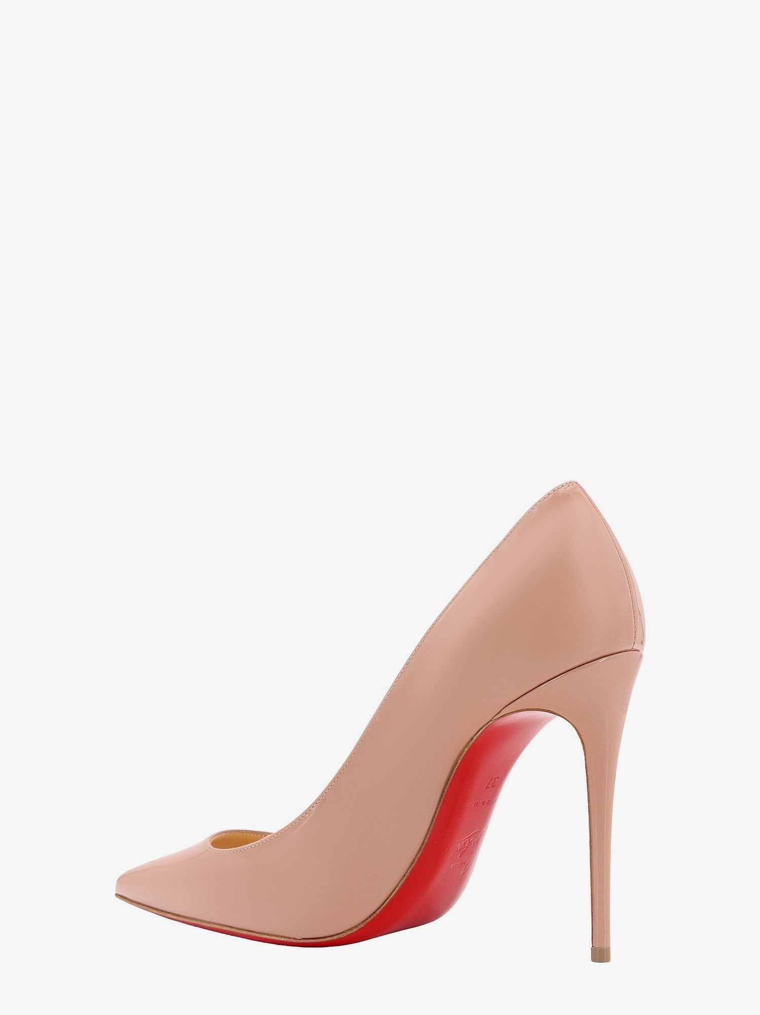 Christian Louboutin Kate 100 Patent Leather Dã©Colletã© - 3