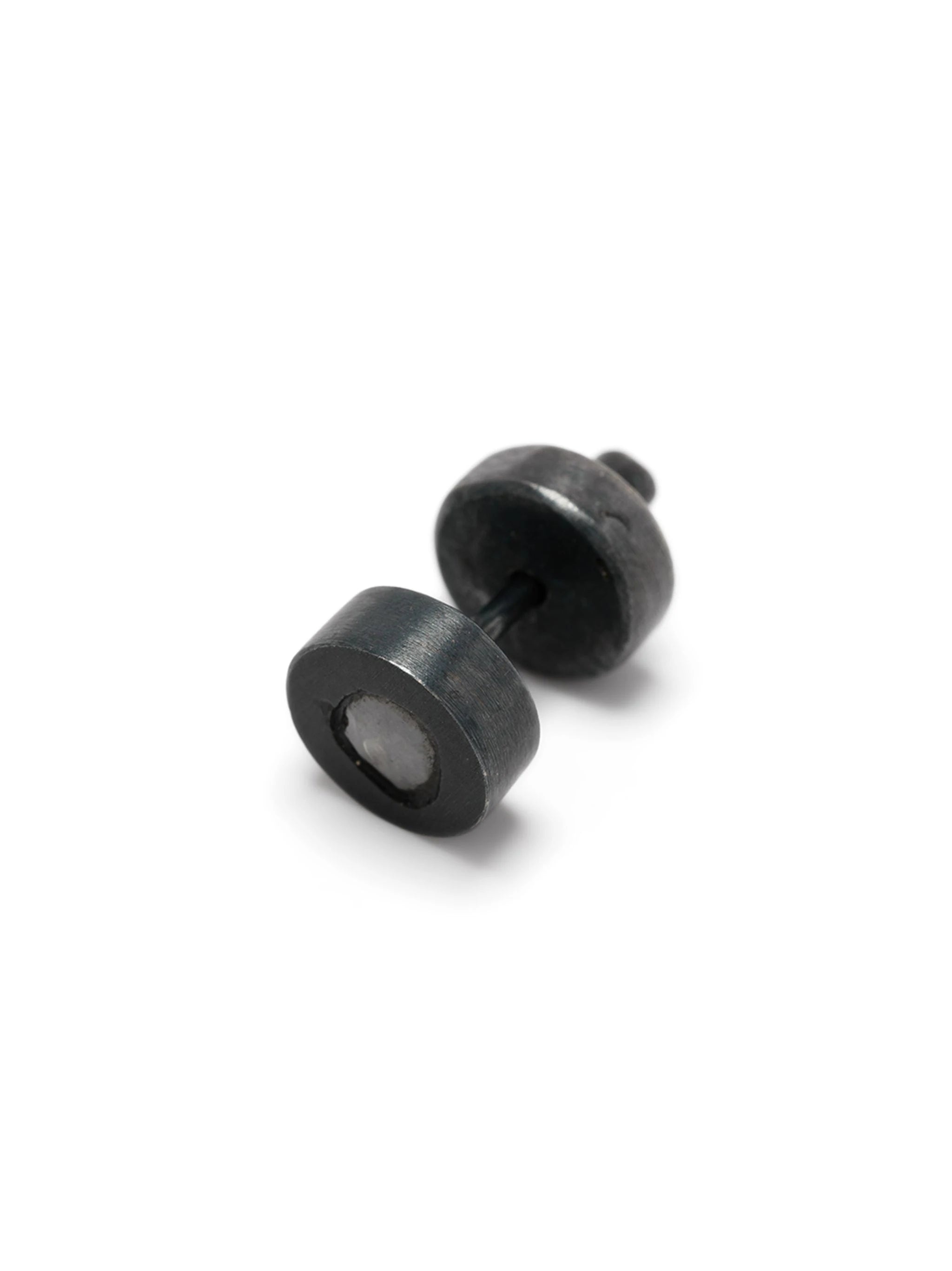 PARTS OF FOUR Stud Earring (0.2 CT, Tiny Faceted Diamond Slab, KA+FCDIA) - 3