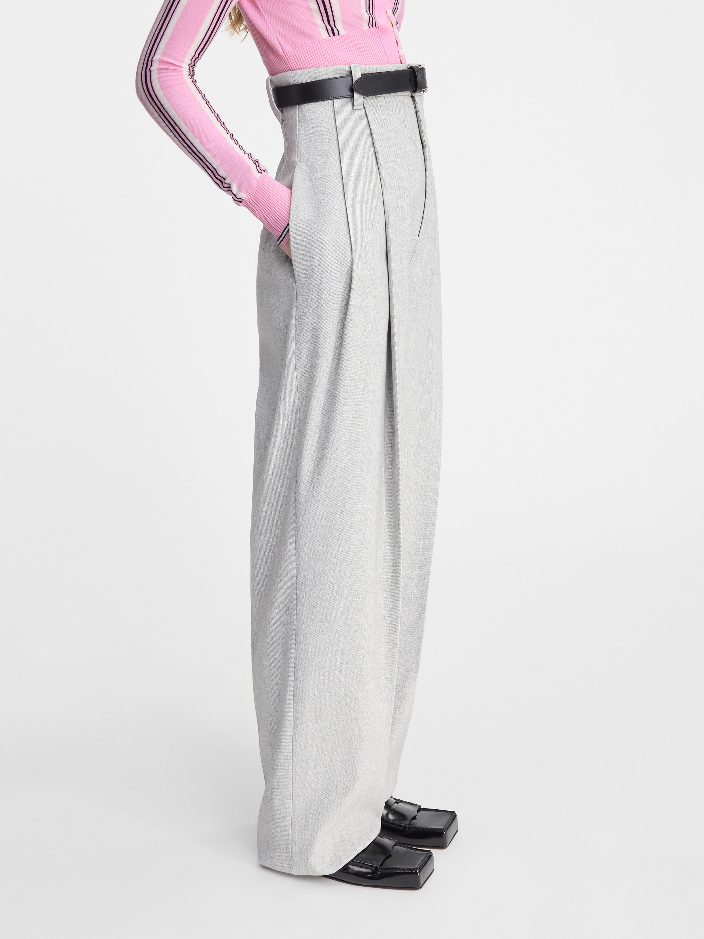 Le pantalon Curzio taille haute - 4