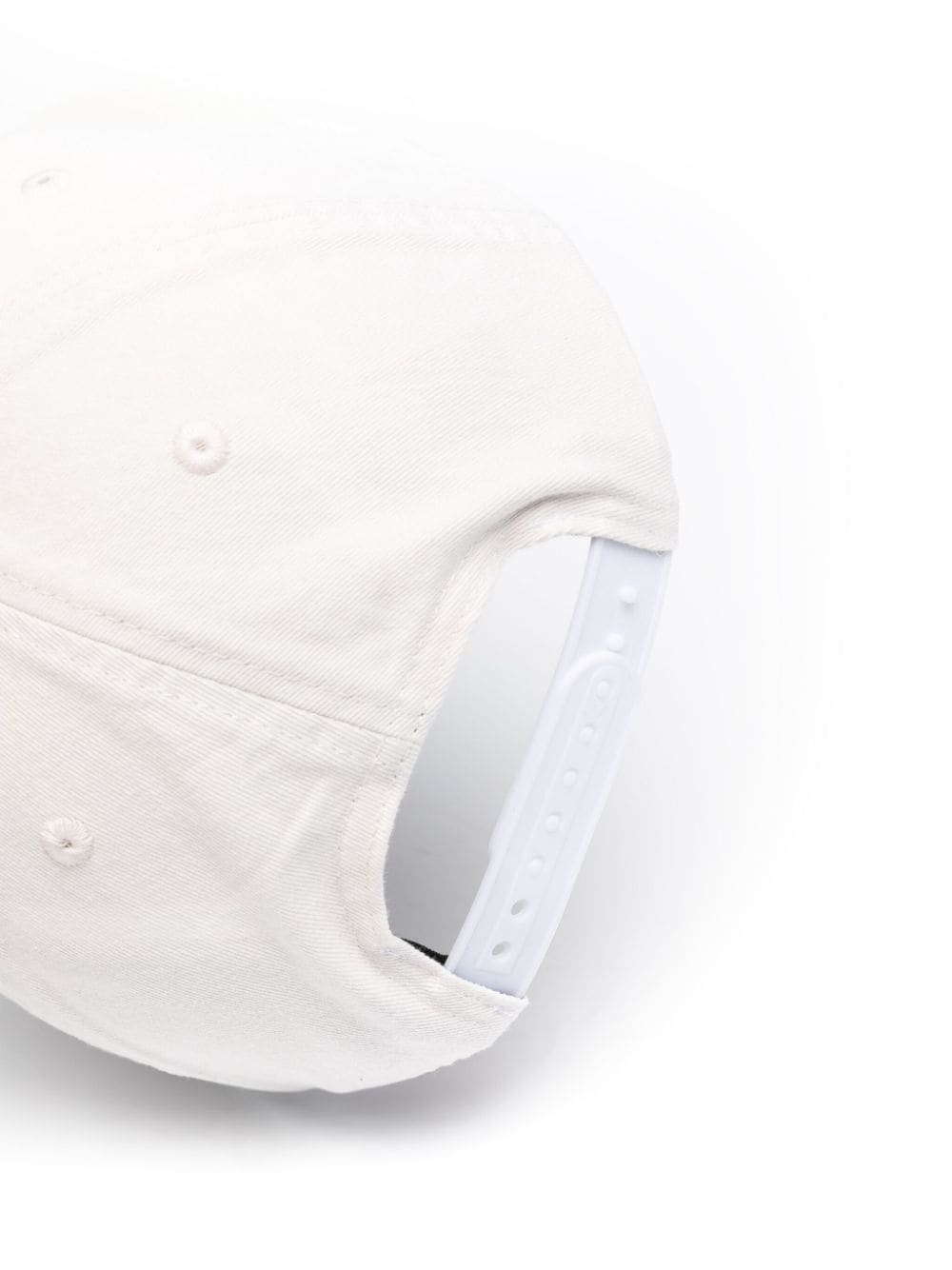logo-embroidered cotton cap - 2