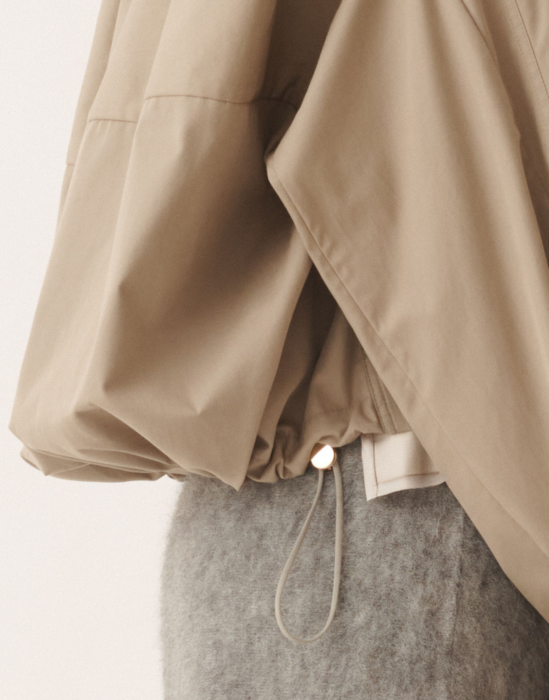 Extra-fine twill bomber jacket 6