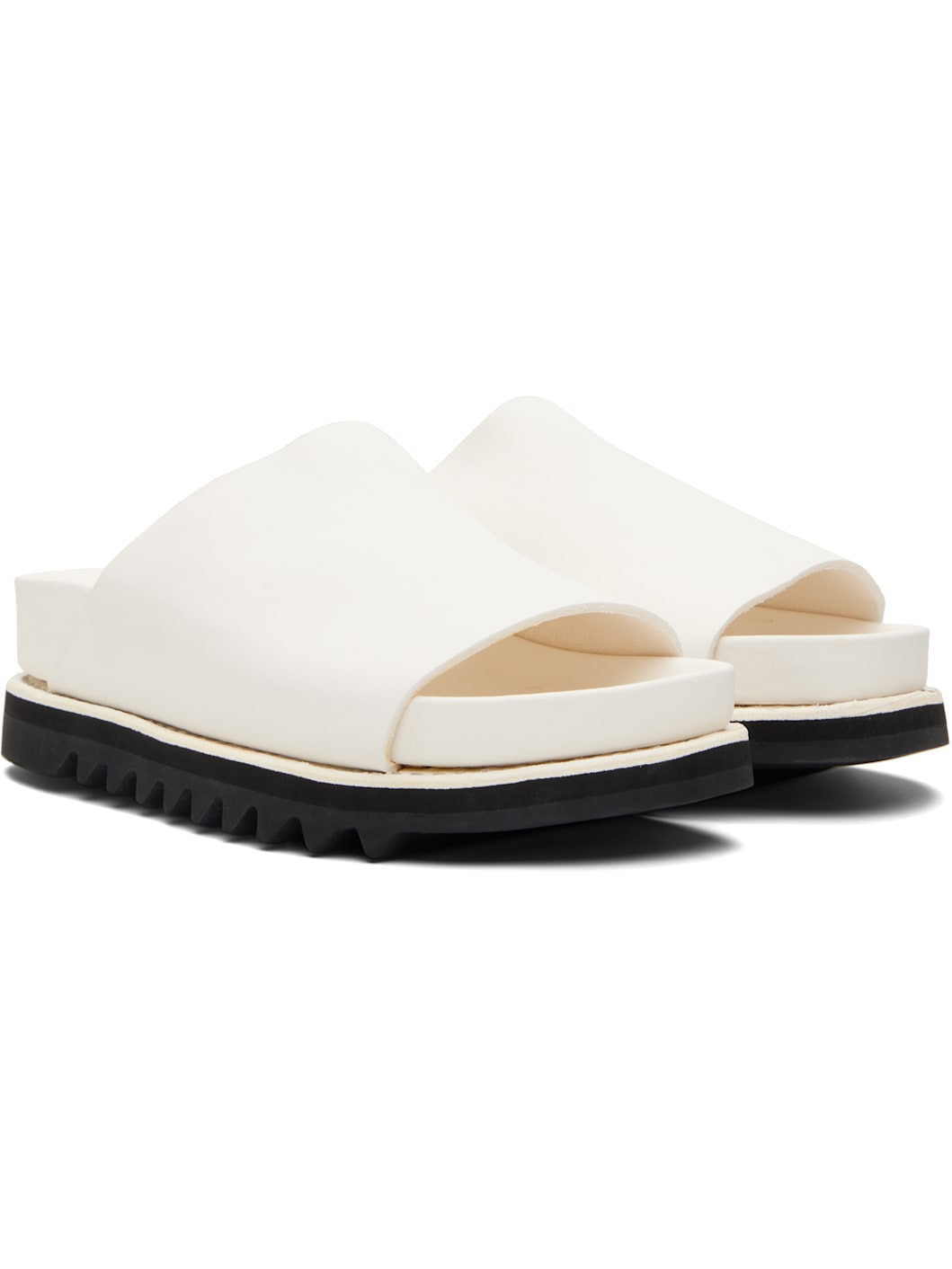 White BRK06 Sandals - 4