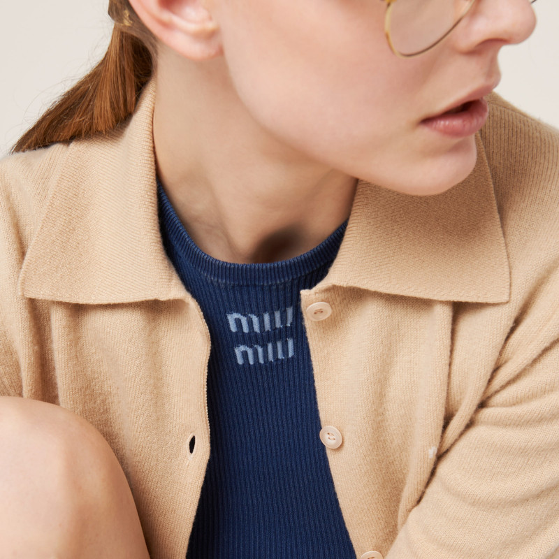 Cotton knit sweater 4