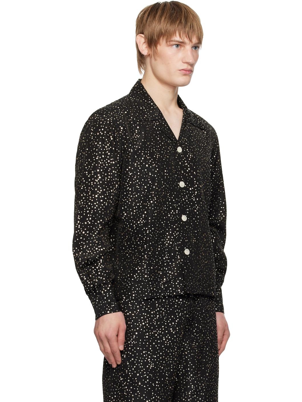 Black Glitter Shirt - 2