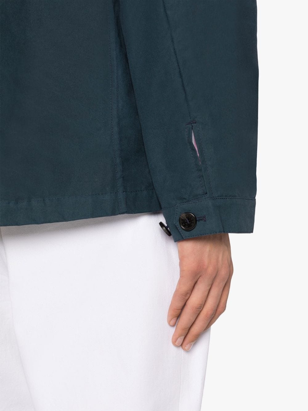 DRIZZLE INDIGO WAXED COTTON CHORE JACKET - 6