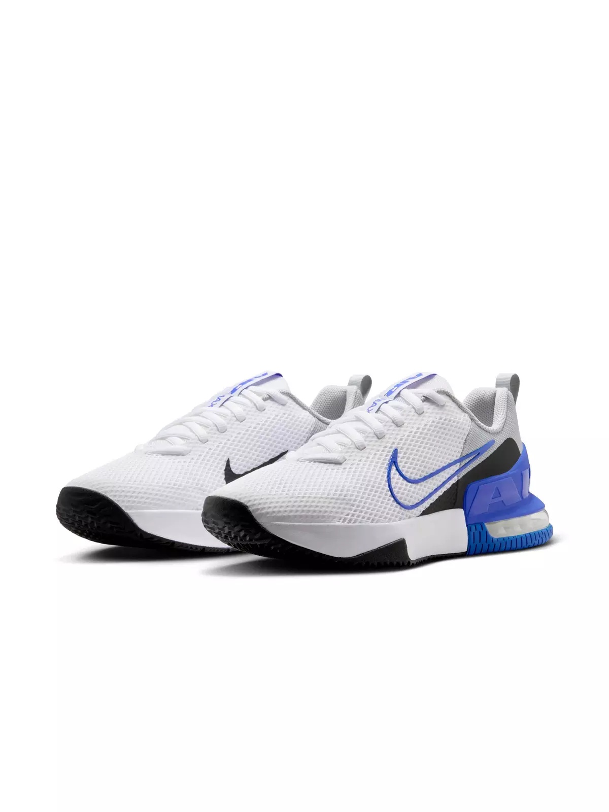 Air Max Alpha Trainer 6 "White/Light Smoke Grey/Black/Hyper Royal" Men's Training Shoe - 3