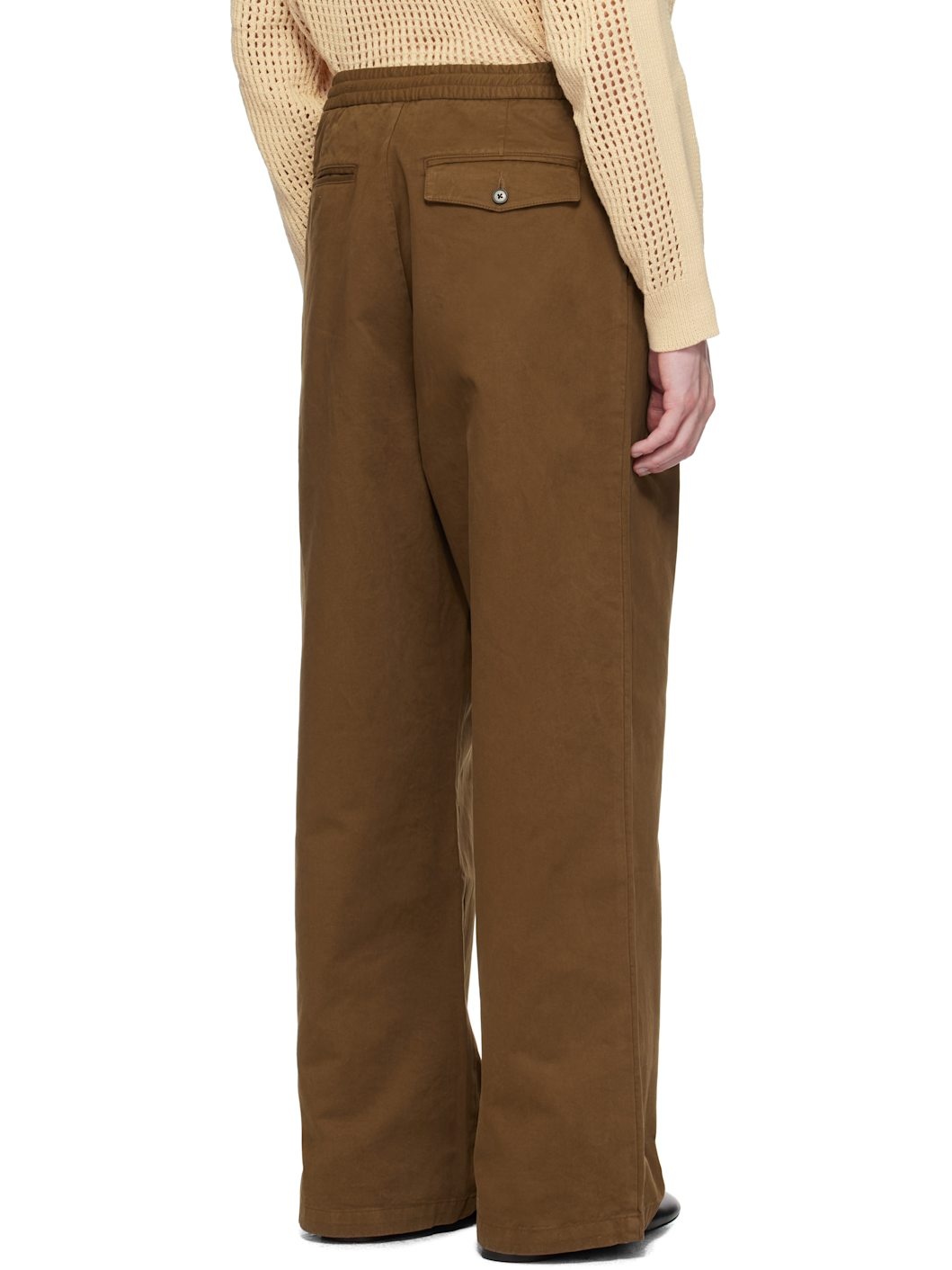 Brown Chico Elasticated Trousers - 3