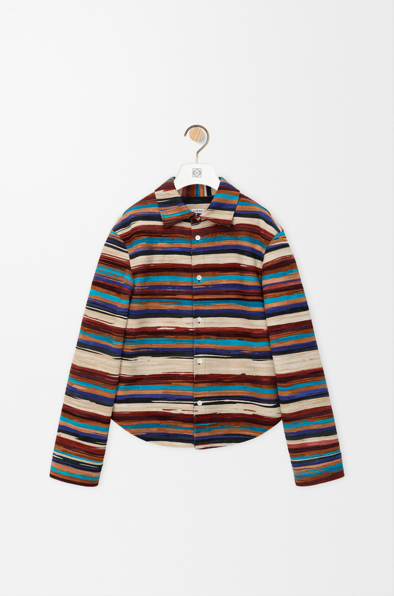 Overshirt in nubuck lambskin 1