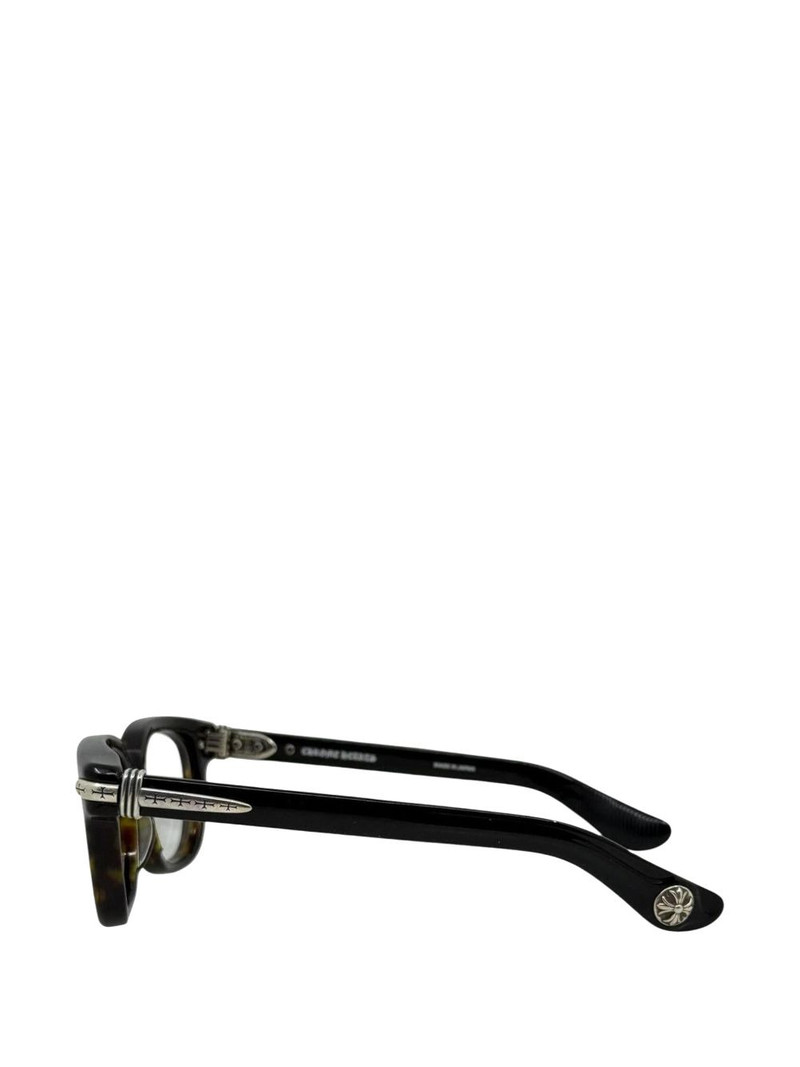 Chrome Hearts Drippin square-frame glasses outlook