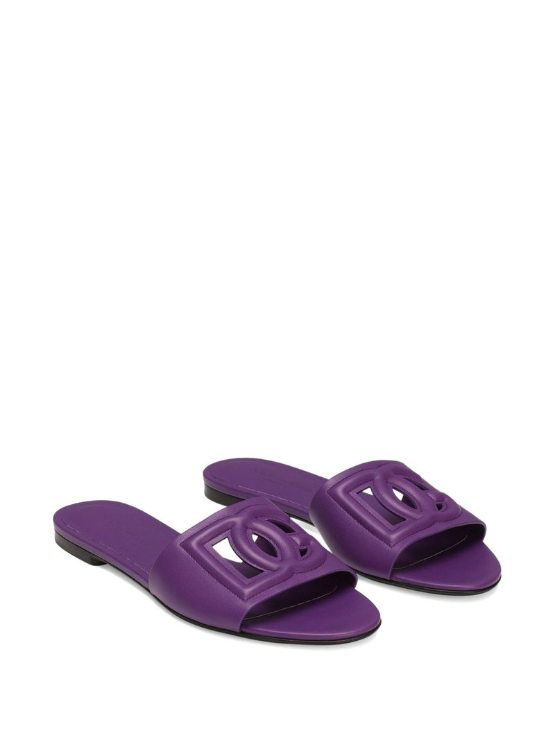 Dolce & Gabbana leather sandals outlook