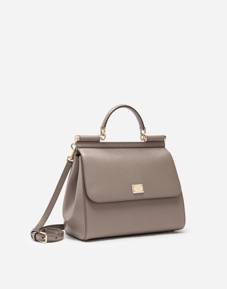 Regular dauphine leather Sicily bag - 2