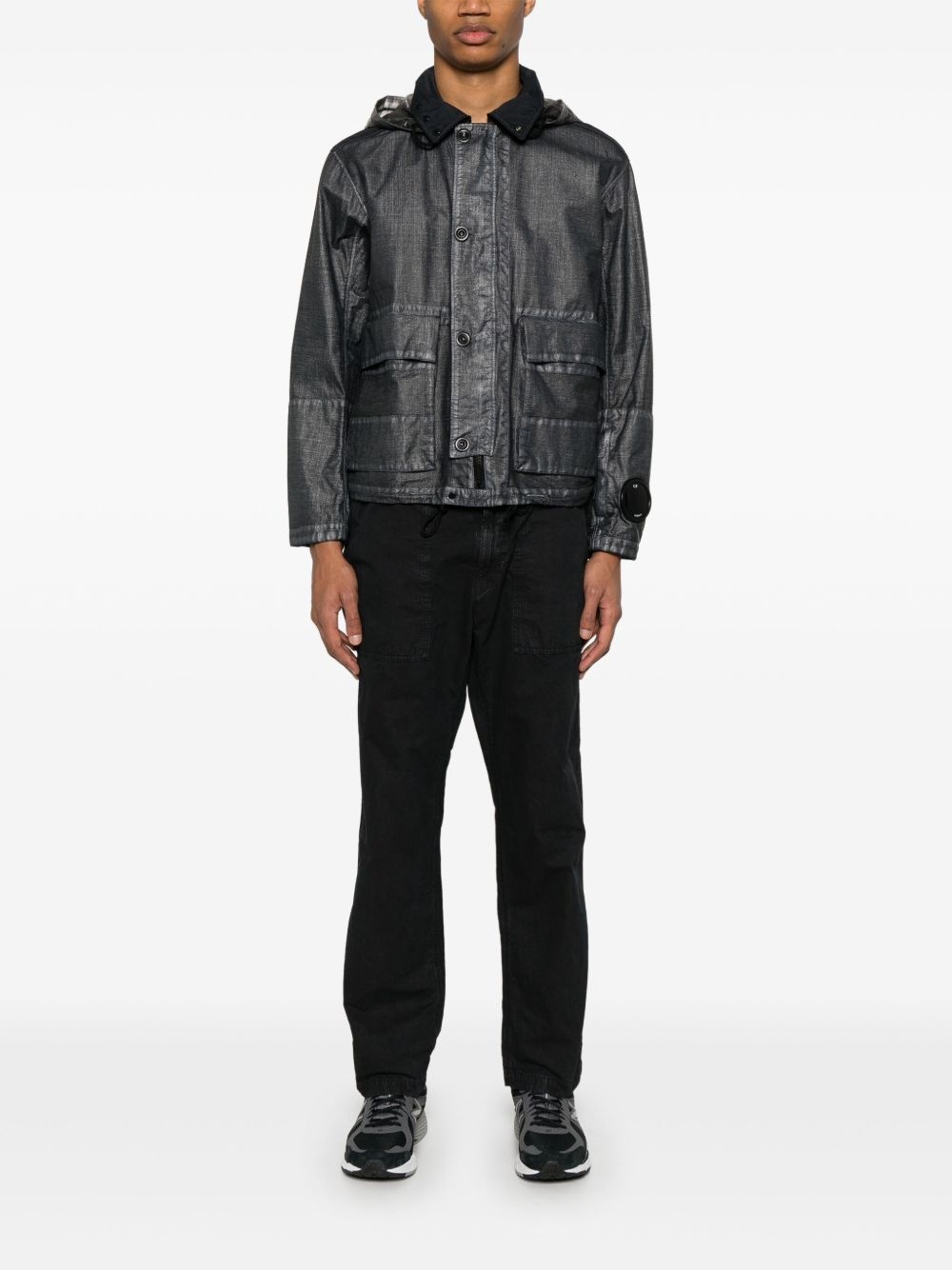 Goggles-detailed jacket - 2