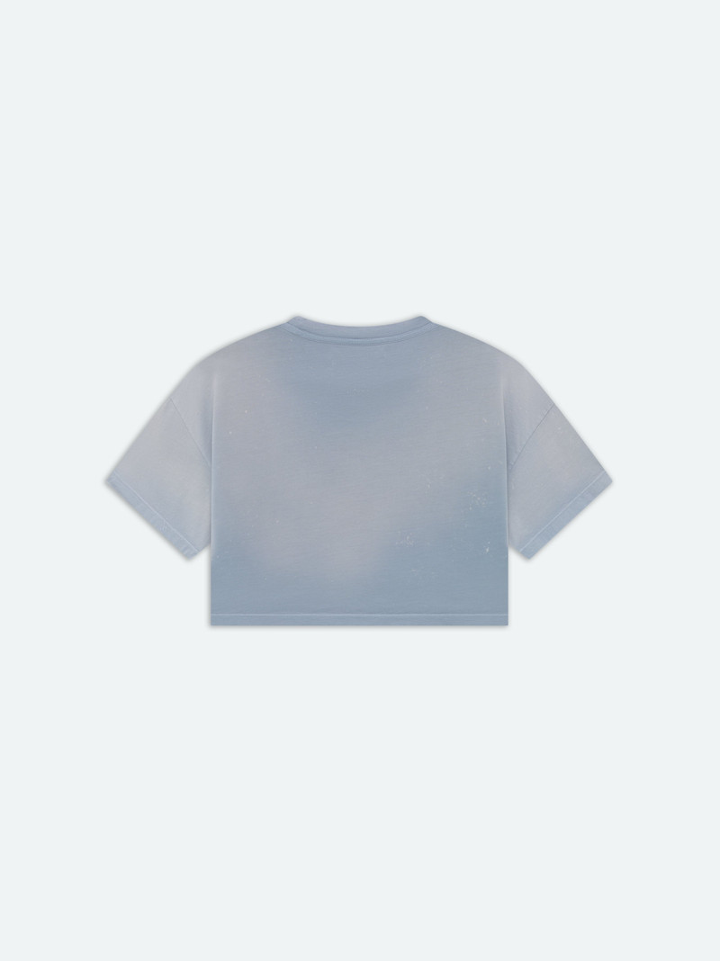 AMIRI AMIRI FILIGREE CROPPED BOXY TEE outlook