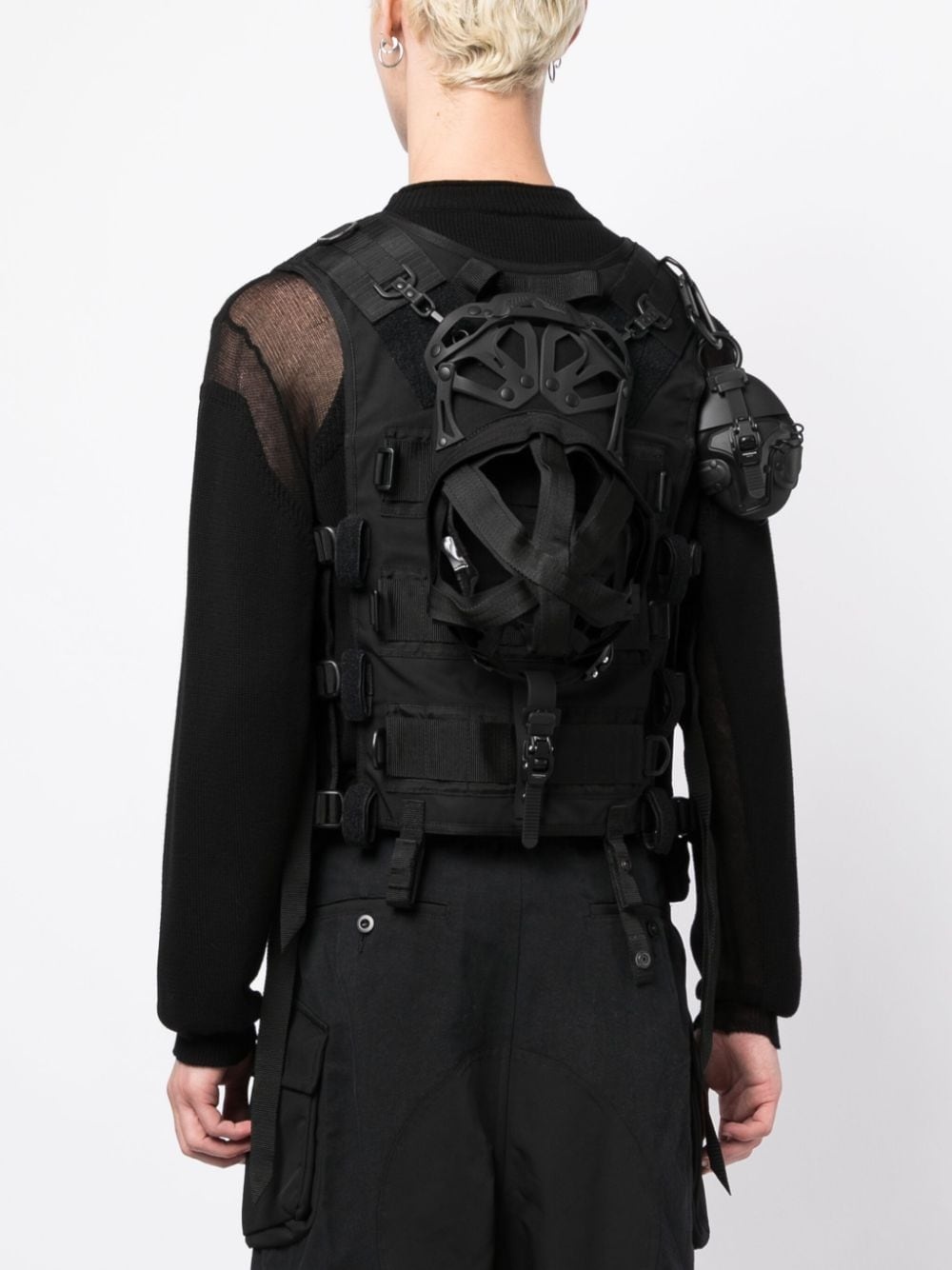 V-neck zipped gilet - 4
