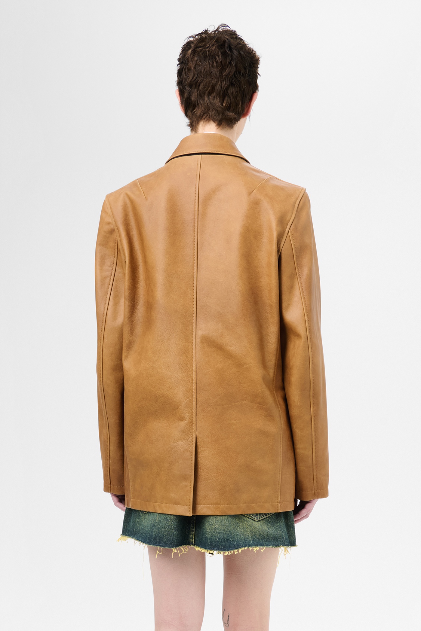 Opening Blazer Burnt Sugar Leather - 7