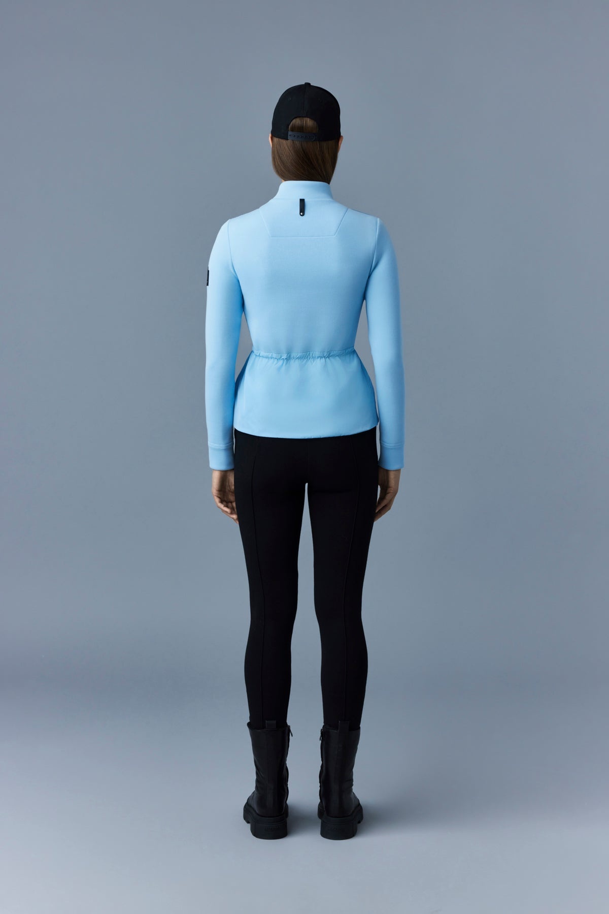 JOYCE Hybrid jacket with peplum - 4