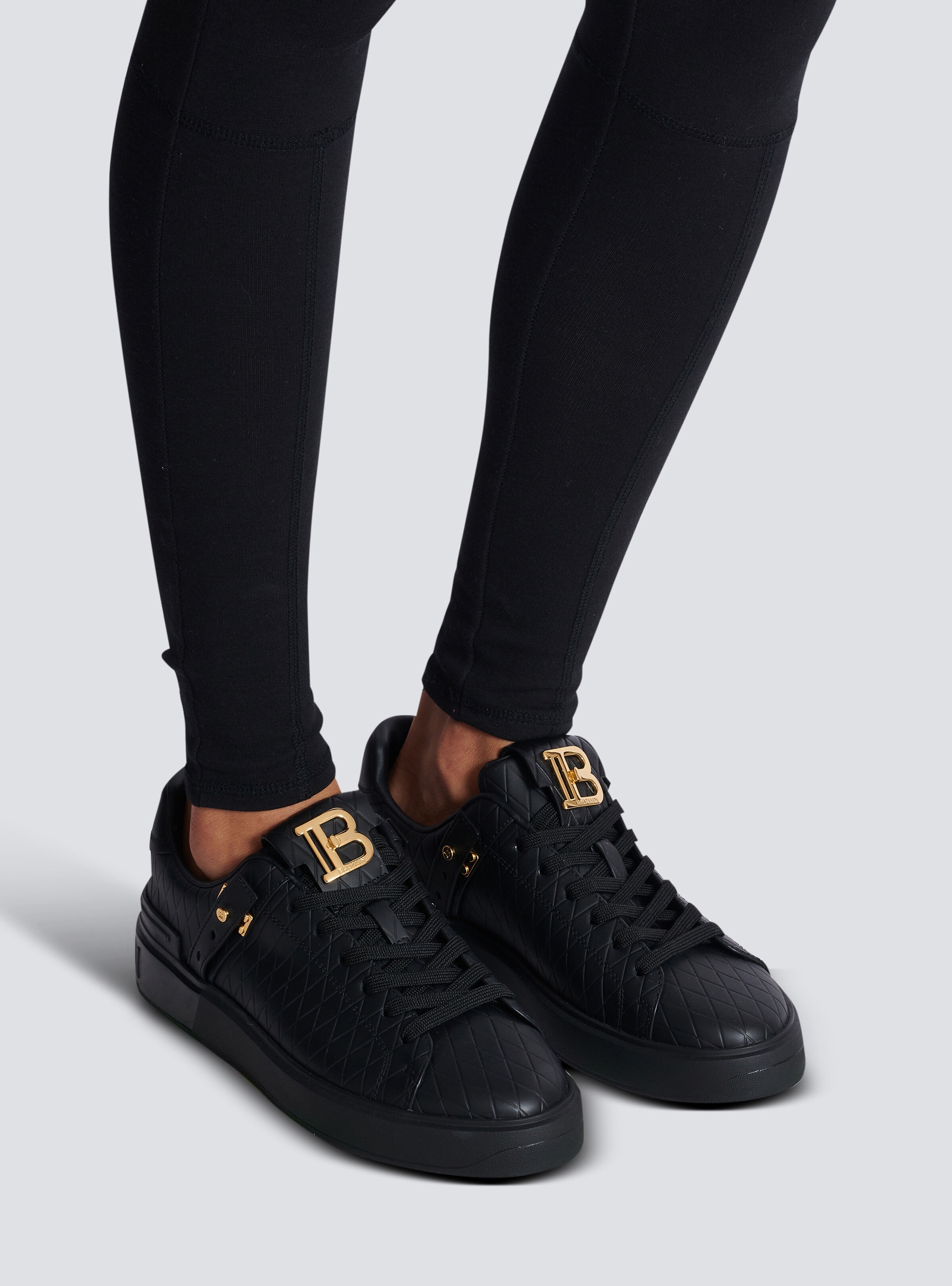 B-Court B-Buzz trainers in embossed calfskin - 10