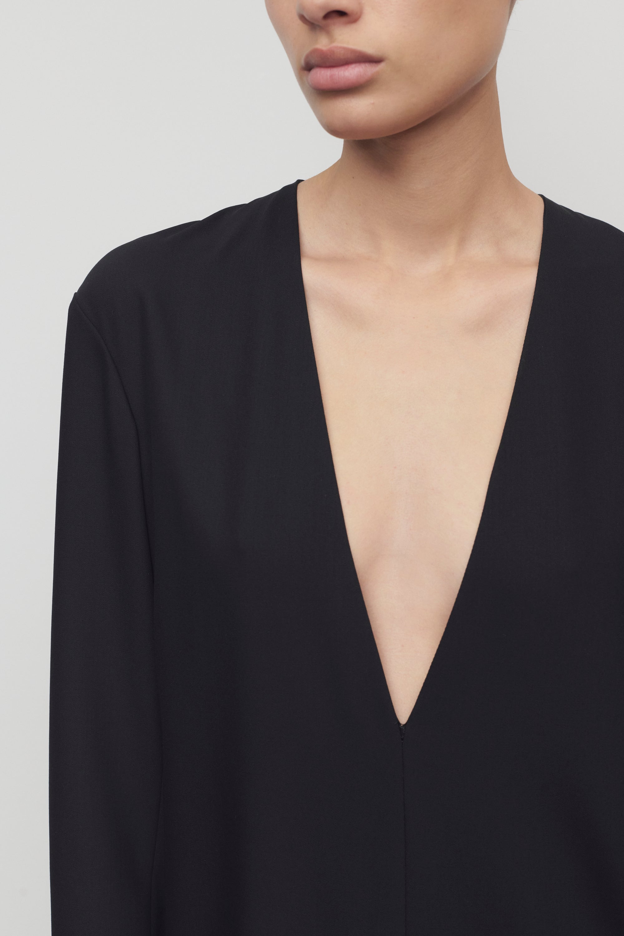 Sylvana Jumpsuit in Virgin Wool - 6