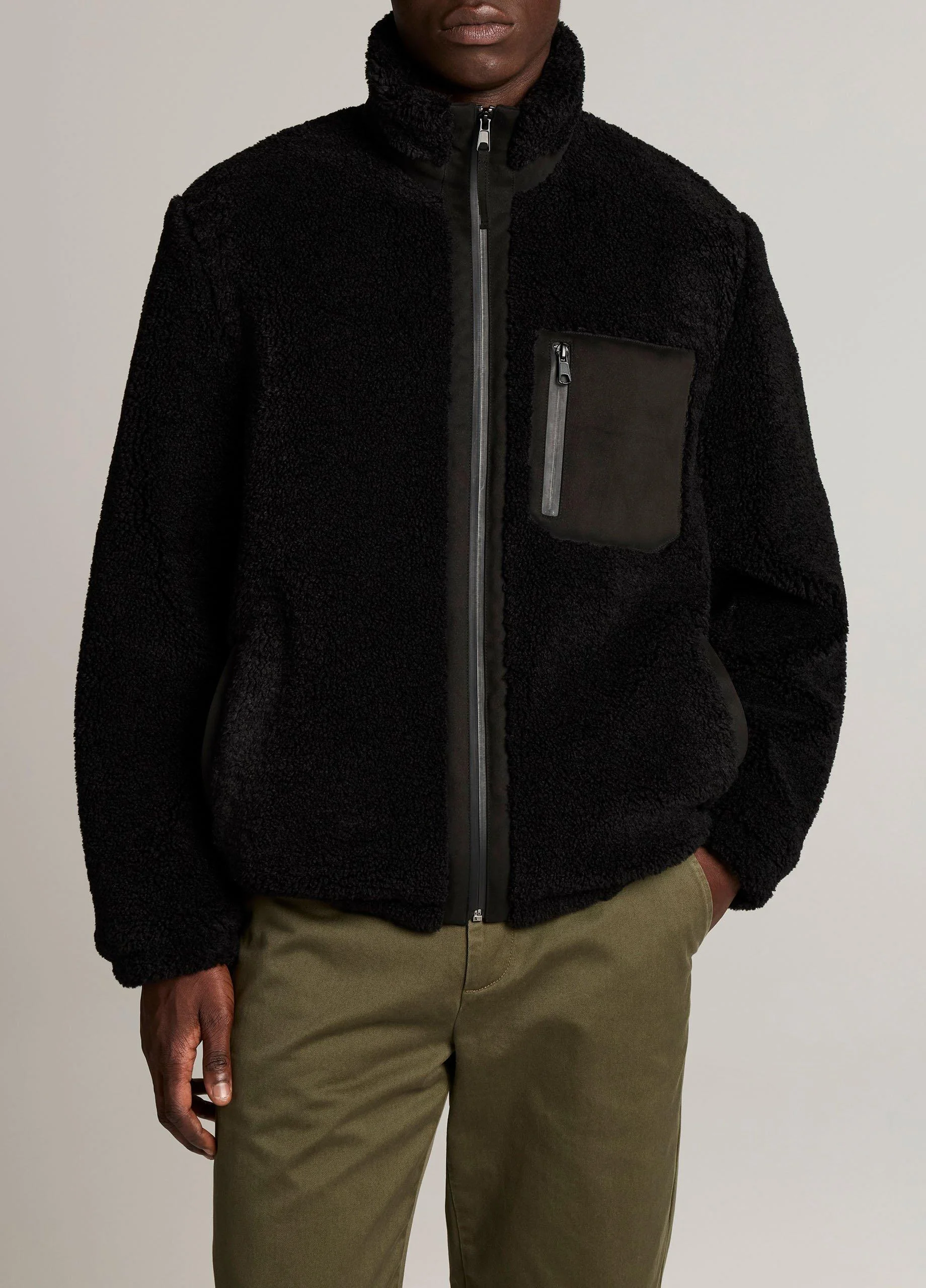 Sherpa Zip Jacket - 1