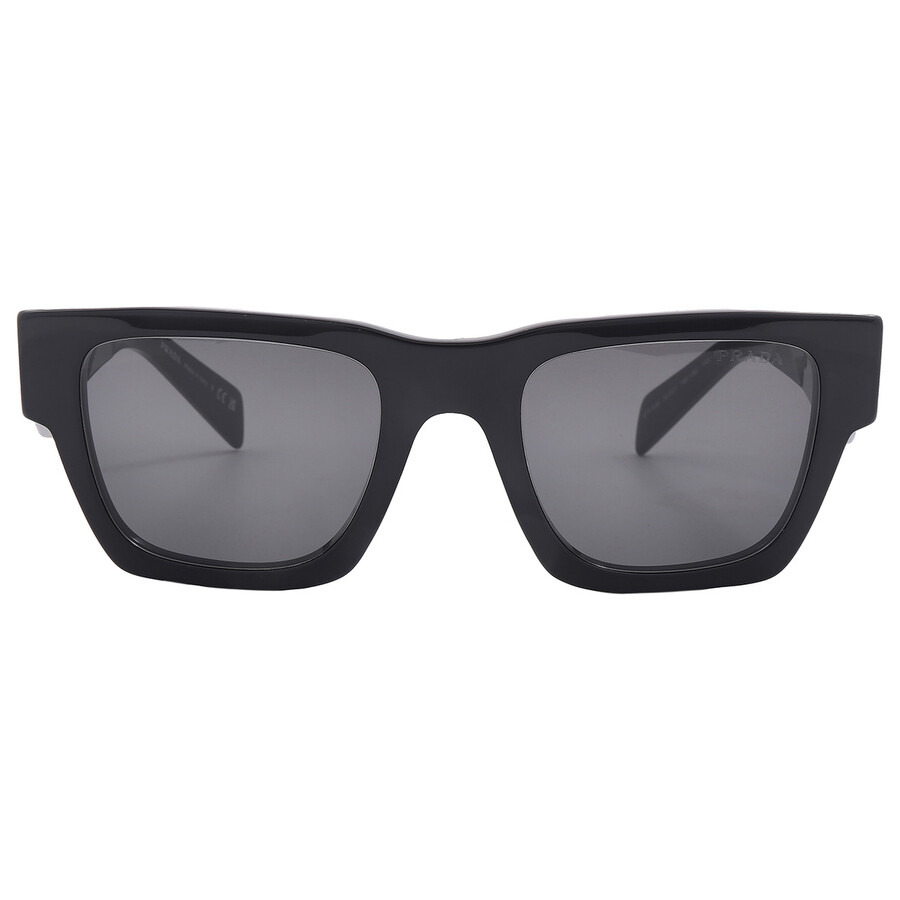 Prada Grey Square Men's Sunglasses PR A06S 16K08Z 50 - 1