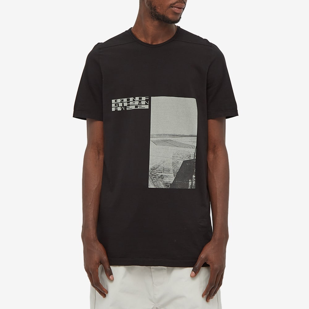 Rick Owens DRKSHDW Garden Picture Print Level Tee - 3