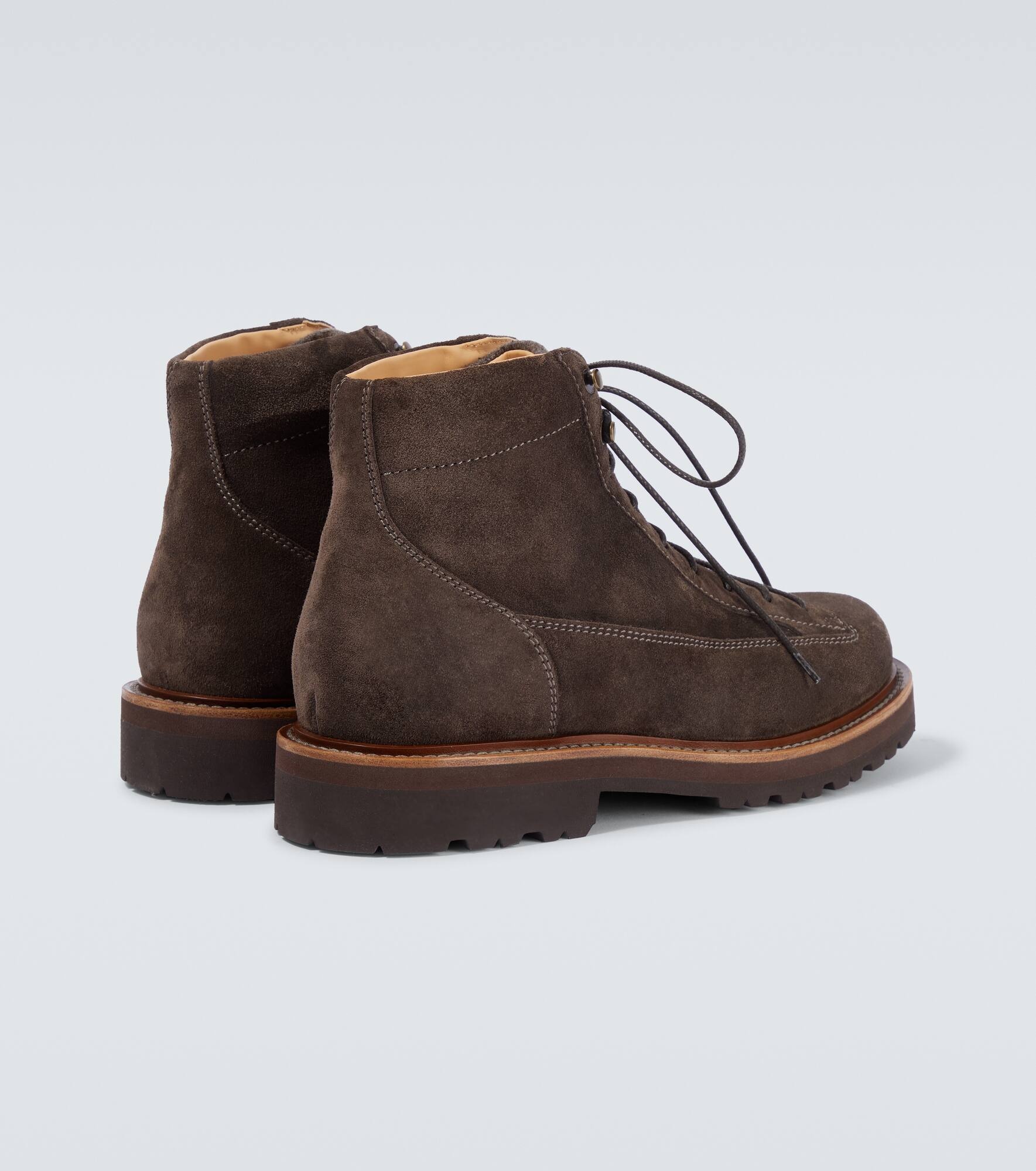 Suede ankle boots - 6