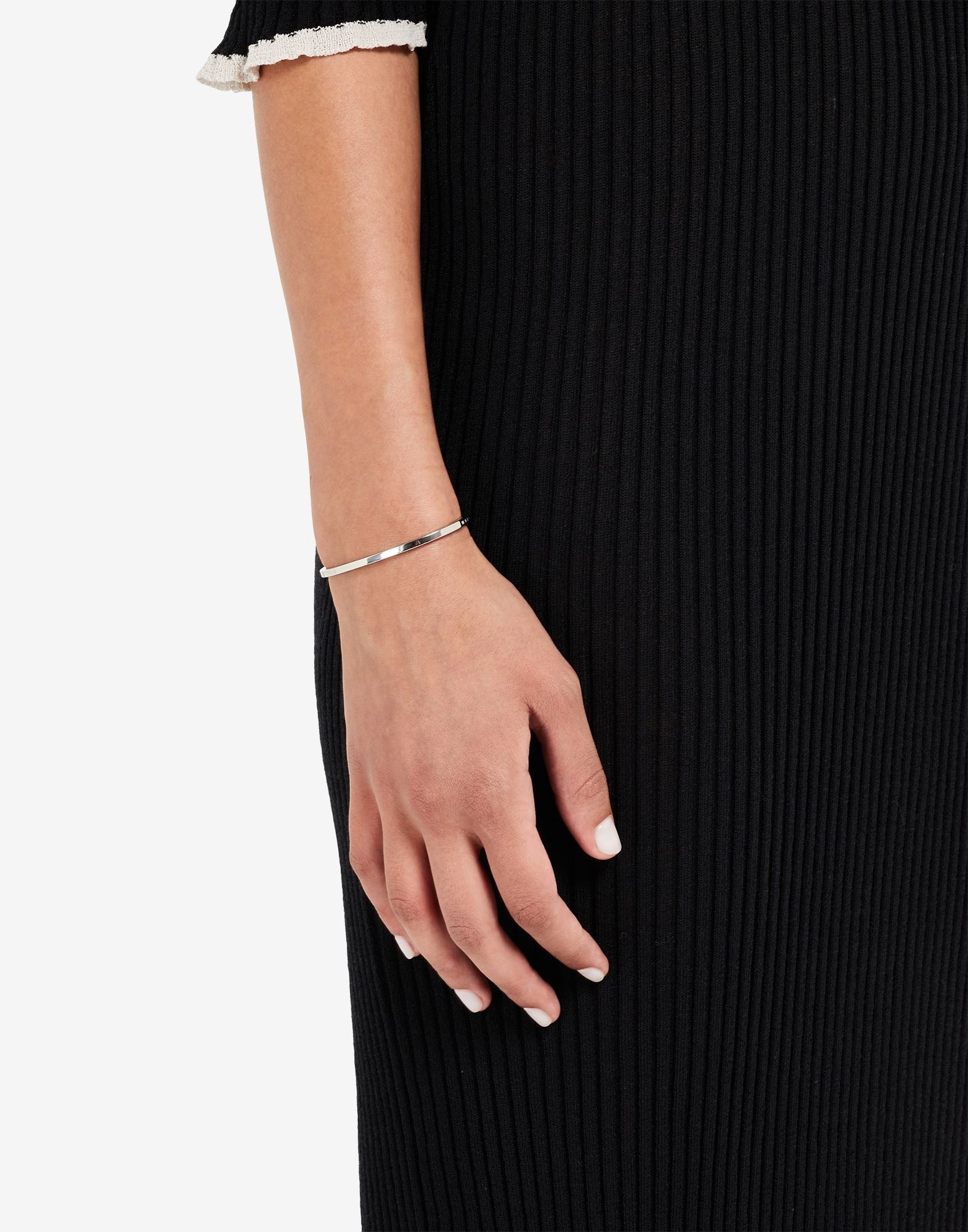 Logo cuff bracelet - 4