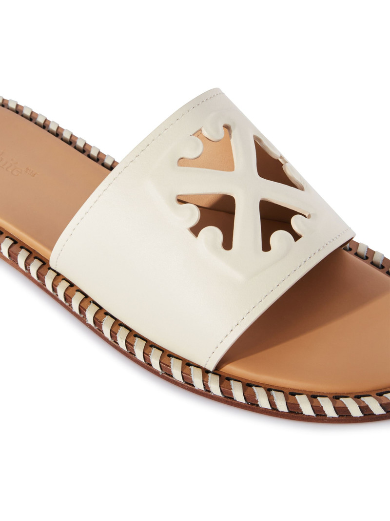 Twist Embossed Arrow Slides 5