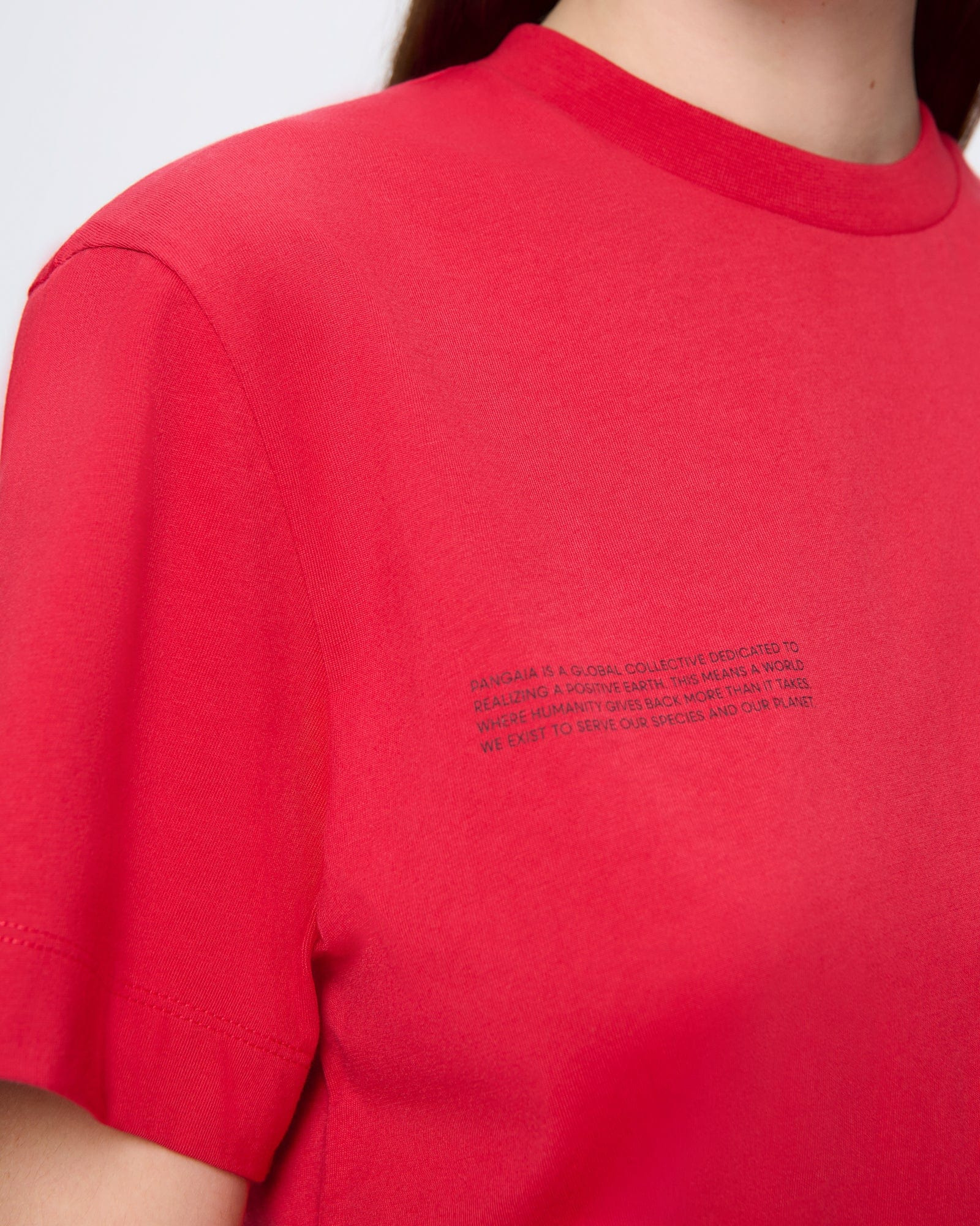 Womens 365 Midweight T-shirt - Red - 4