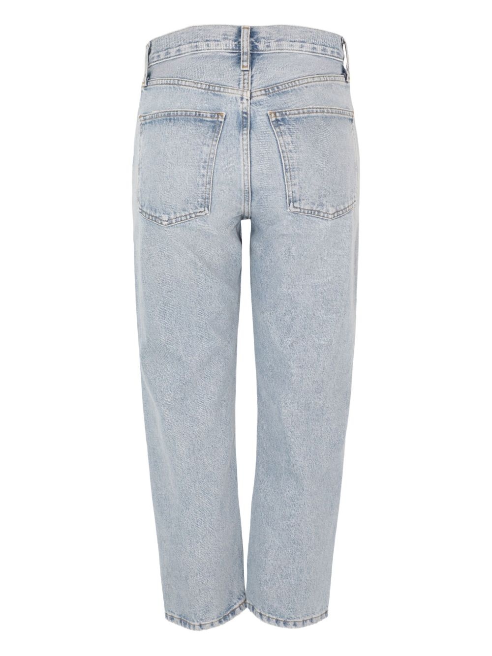 90's cropped straight-leg jeans - 2