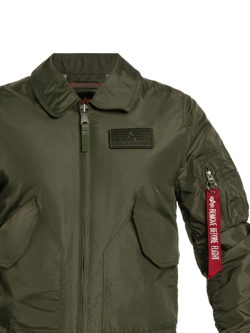 ALPHA INDUSTRIES patch pocket jacket outlook