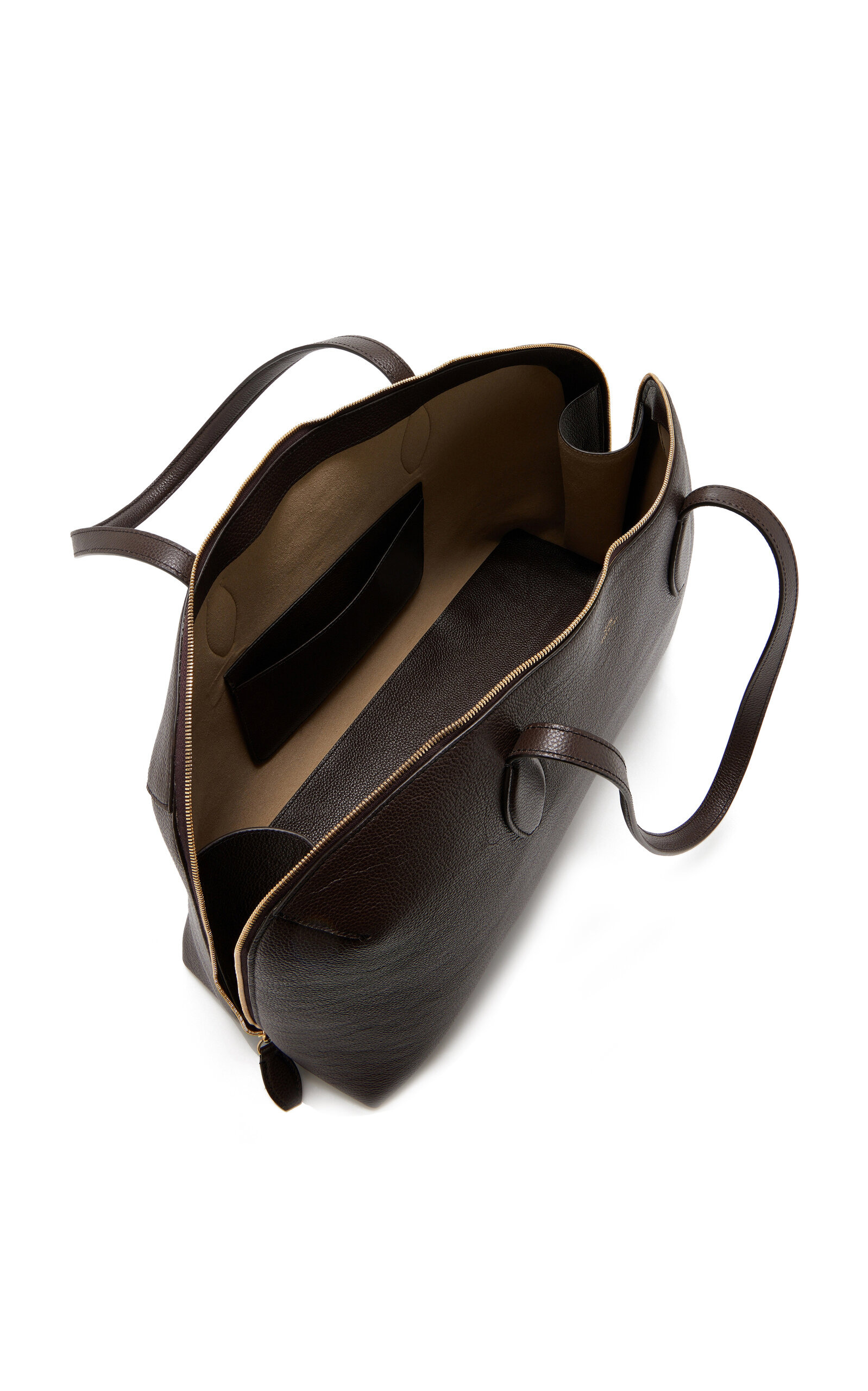 Leather Tote Bag brown - 6