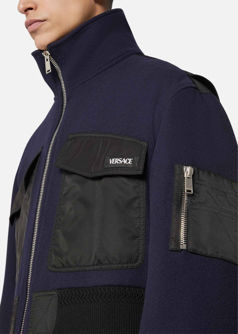 Wool & Nylon Parka 5