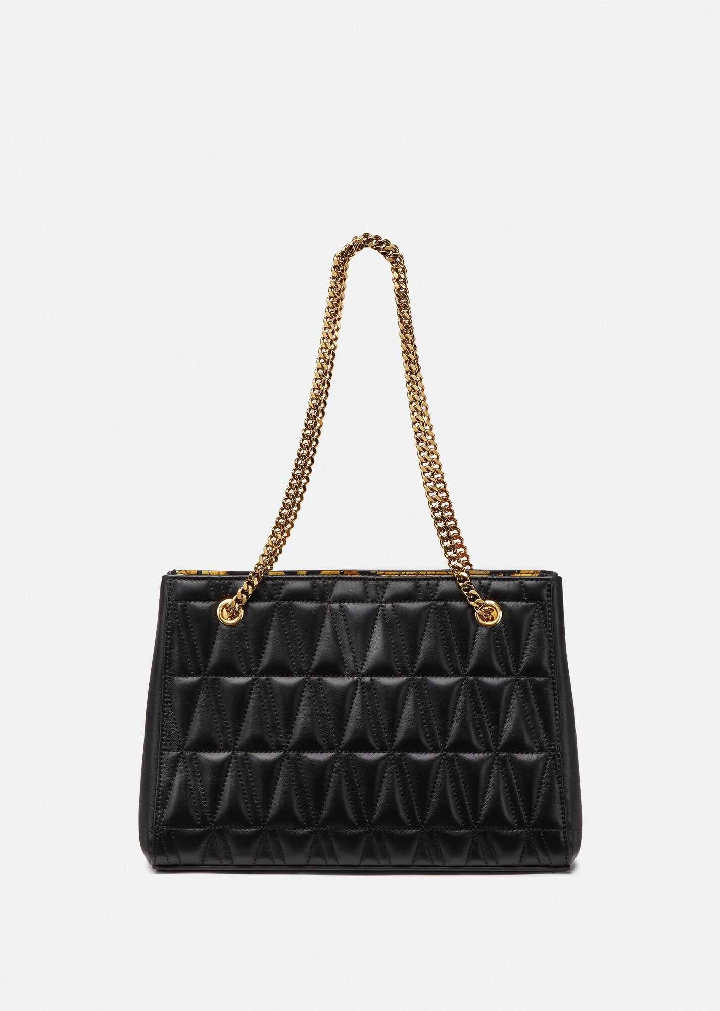 Virtus Quilted Small Tote Bag - 4